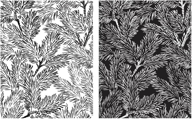 Spellbinders BP-197 Night & Day Pines Press Plates from The Home for The Holidays Collection - Image 5